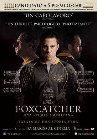 Locandina italiana Foxcatcher - Una storia americana 